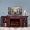 Armoire de rangement télé American Fireplace