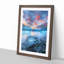 Iceland View in Abstract - Framed Print-55769040-55769041