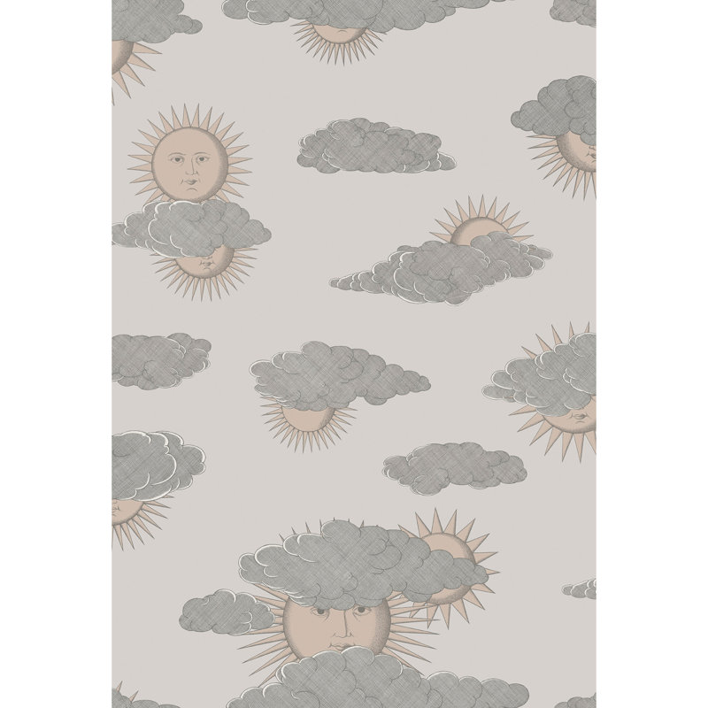 Fornasetti Senza Tempo II Wallpaper Roll, Beige
