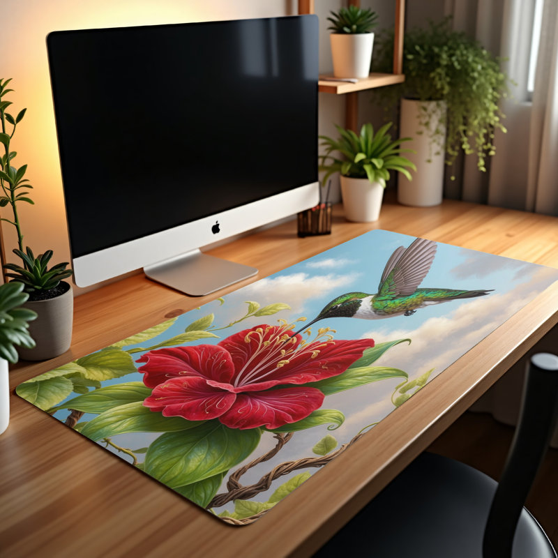 Polyester Desk Pad, 23.6x13.8