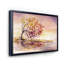 Arbre d'automne jaune et orange - Peinture sur toile-59538095-59767376
