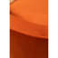 s Fauteuil rotatif en velours orange - Confortable et moderne-1081875767