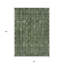 Tapis intérieur / extérieur lavable et articulé 8 pi x 10 pi vert et noir artichaut