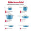 KitchenAid Hard Anodized Ceramic Nonstick Cookware Pots and Pans Set, 10 Piece-713840475