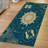 Large Soft Pile Rug with Intricate Floral Medallion Design for a Classic Touch in Living Room or Bedroom-735940421
