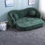 Canapés multifonctionnels à compression, fauteuil inclinable 86 po Chenille