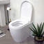 Hilldale D Shaped Toilet Seat White