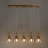 Sifert 5-Light 29.7'' W Kitchen Island Pendant