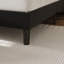 Chic Upholstered Platform Wingback Bed Frame No Box Spring Needed-853421301-853421291