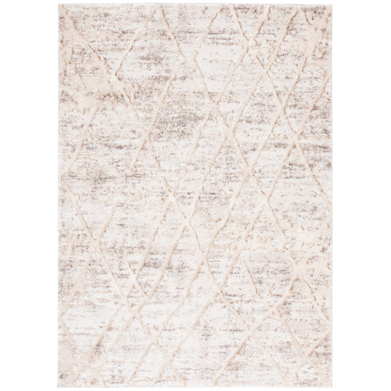Tapis à poils longs Ravine, Rectangle 4 po x 6 po