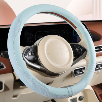 Steering wheel cover Car Steering Wheel Cover-thin Ice Silk Summer Sweat Absorption Men And Women General Purpose Handlebar Protective Cover
