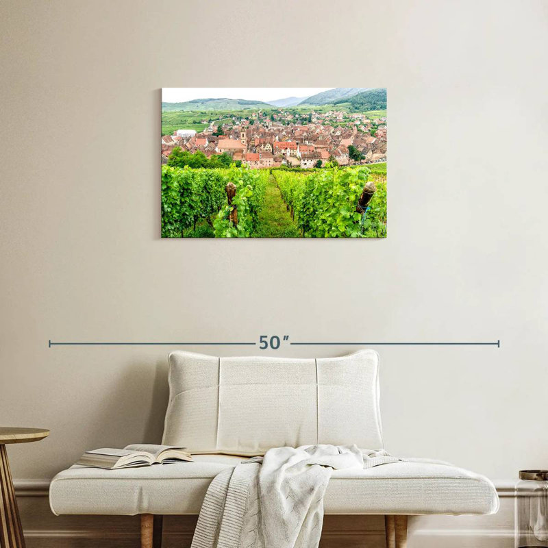 Vignoble d'Alsace Village, H 20 po x l 30 po
