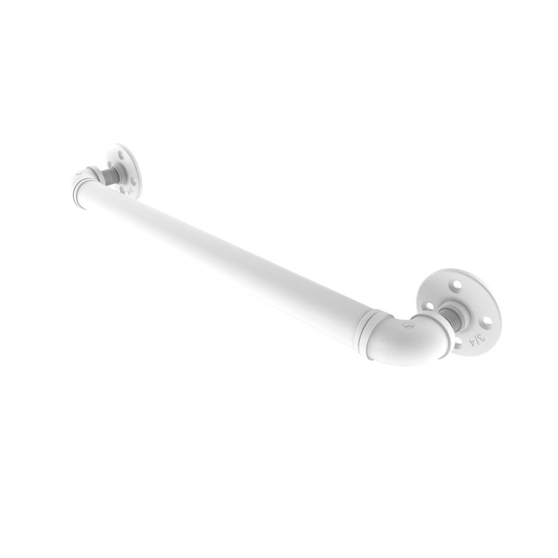 Bayer 16'' Grab Bar, Matte White, 16"