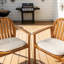 Chaise de patio avec coussin