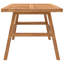 Table basse Winston Porter 39,4 po x 19,7 po x 17,7 po en bois d'acacia massif