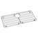 Elkay Stainless Steel 14-7/16" X 29-15/16" X 1-1/4" Bottom Grid