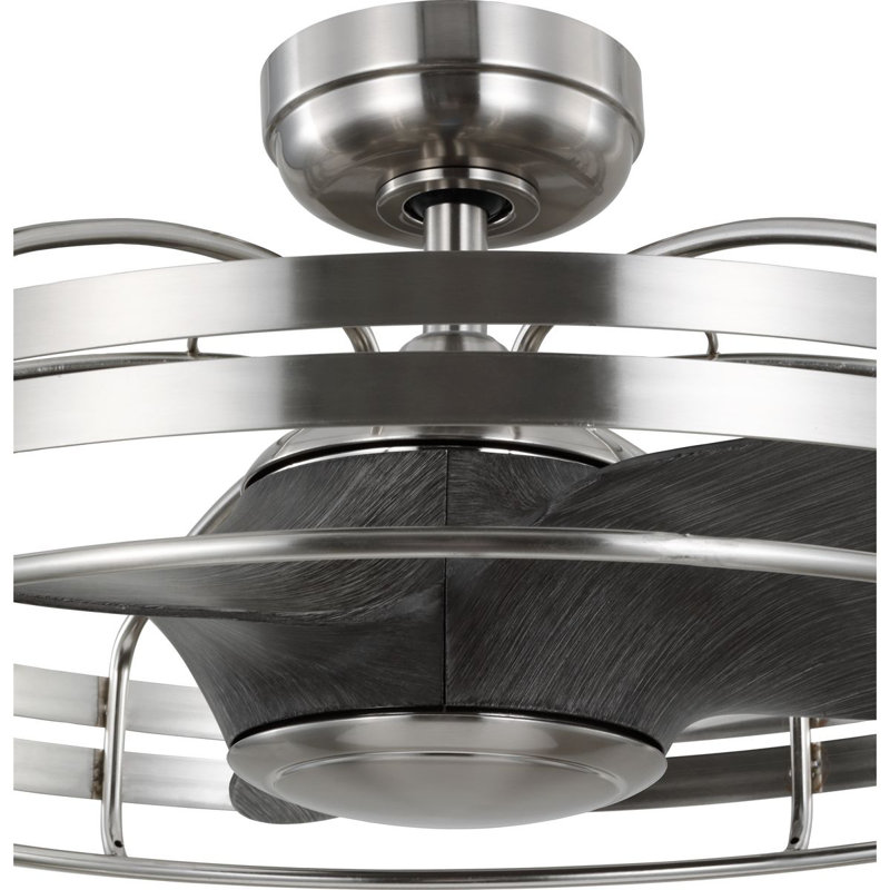 26'' Ceiling Fan, Brushed Nickel