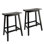 Solid Wood Counter Stool with Solid Wood Frame