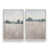 Opaque White Floater Framed selected