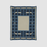 Equestrian Lattice Blue