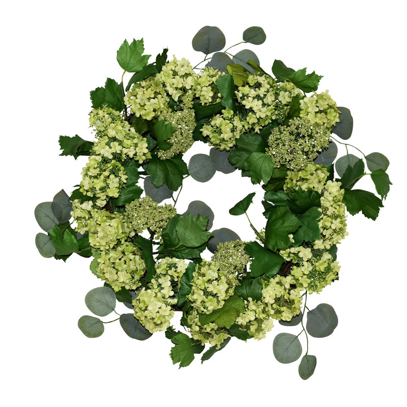 24" Ivy Snowball Wreath