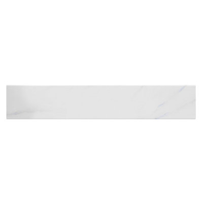 Porlan Tulane blanc 3 po x 17 po Carrelage pour mur et plancher en porcelaine Subway