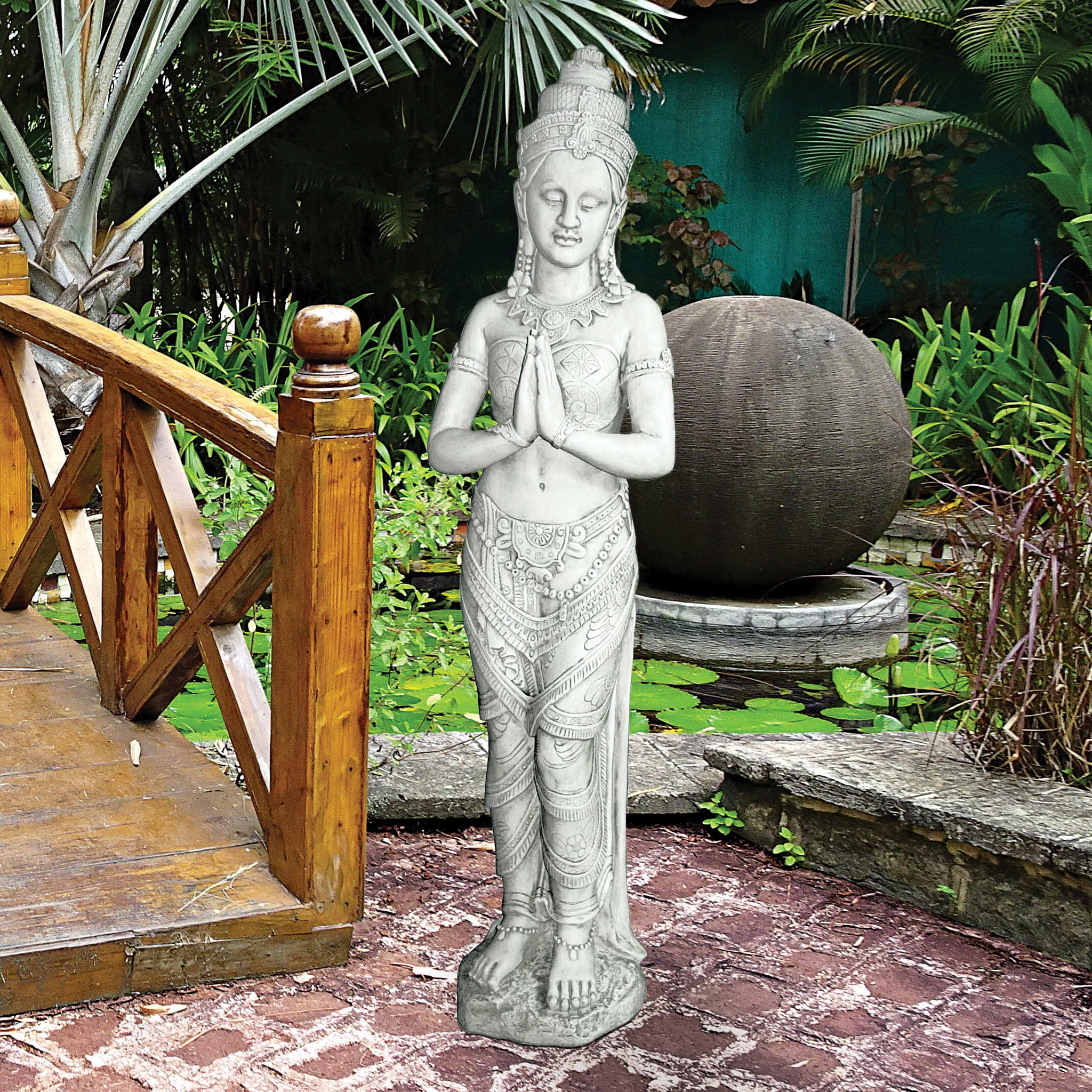 Design Toscano Thai Teppanom Beautiful Garden Statue & Reviews