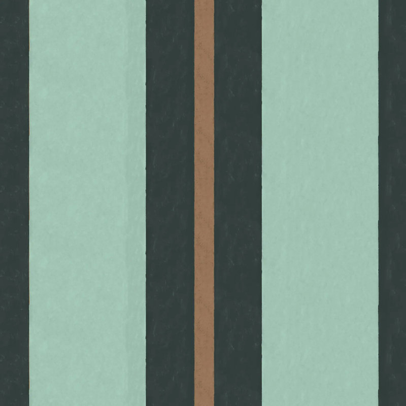 Miami Stripe - Wallpaper, Bronze Night, Peel & Stick