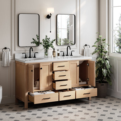 Ensemble de meuble-lavabo double 61 po Cambridge