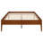 Sturdy Wood Platform Bed Frame Featuring Wood Slat and Metal Support-1897872210