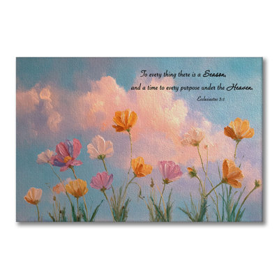 «A Time for All», art mural sur toile grand format - Décoration de salon, de chambre à coucher ou de bureau