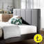 Lit plateforme tapissier Zinus-50919959-50919961