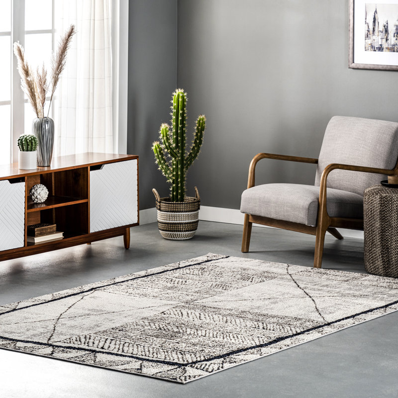 Ludovick Moroccan Indoor Rug, Rectangle 4' x 6'