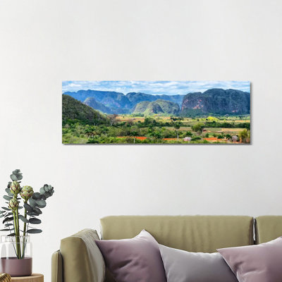 Vinales Valley by Philippe Hugonnard - Wrapped Canvas Panoramic Print