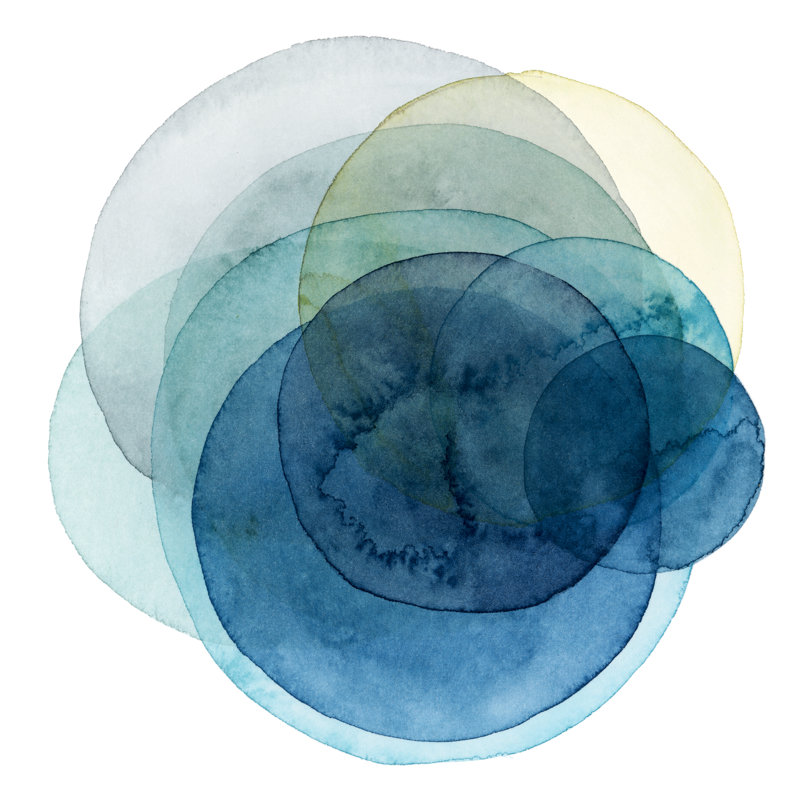 Evolving Planets I by Grace Popp - Wrapped Canvas Print, Paper Print, 91cm H x 91cm W
