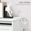 Armoire de cuisine autoportante avec station de charge, armoires à ordures inclinables et tablettes réglables pour des solutions de rangement modernes-314960800
