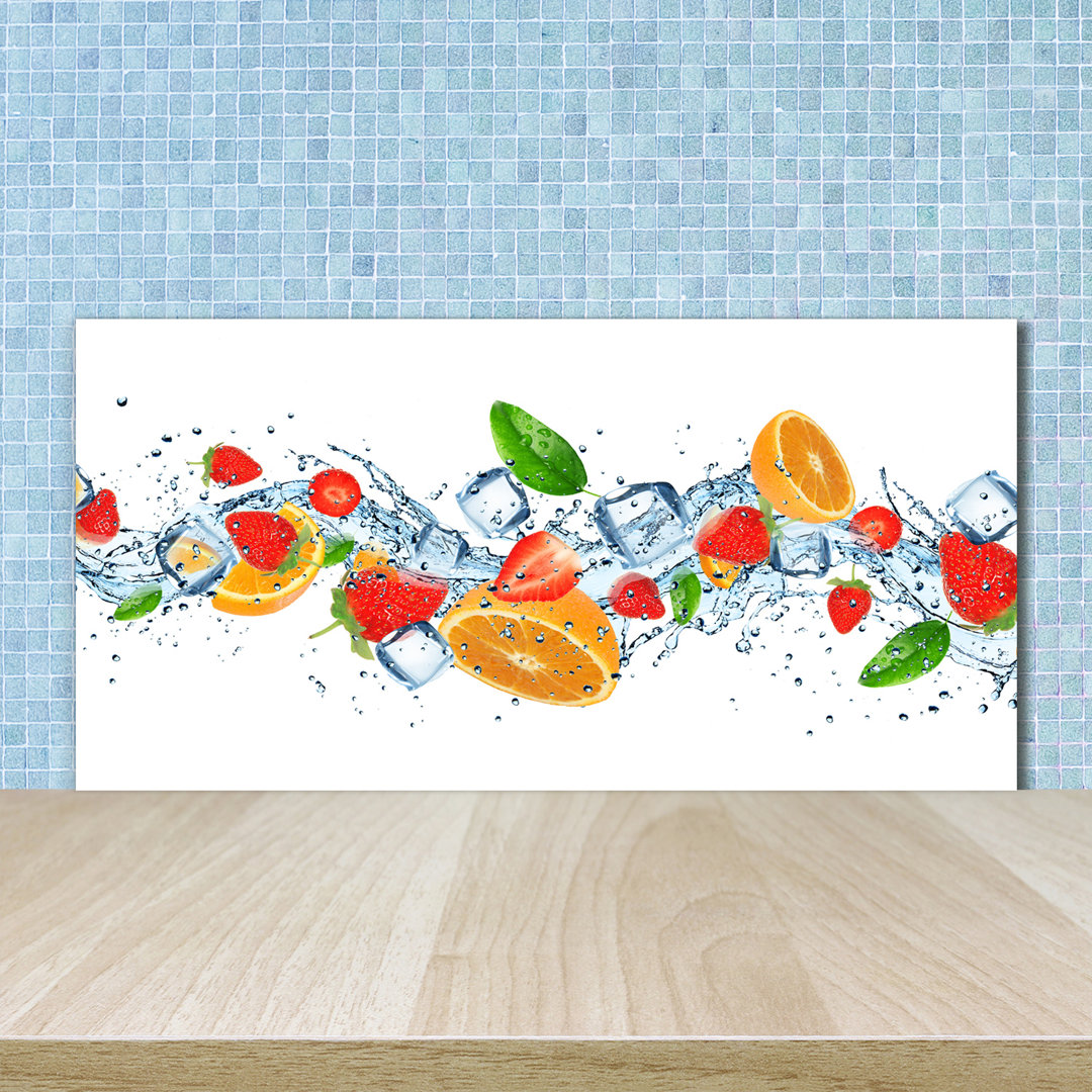 50 cm x 100 cm Glas Spritzschutzpaneel Lipski