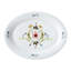 Scandinavian Floral Bone China Platter