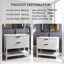 Meuble-lavabo simple 36 po avec comptoir Jonlyn-1261993993