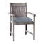 Croquet Teak Patio Dining Armchair with Cushions-1501135401-1586602813-1586604522