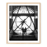 Paris Time - Picture Frame Photograph on Paper