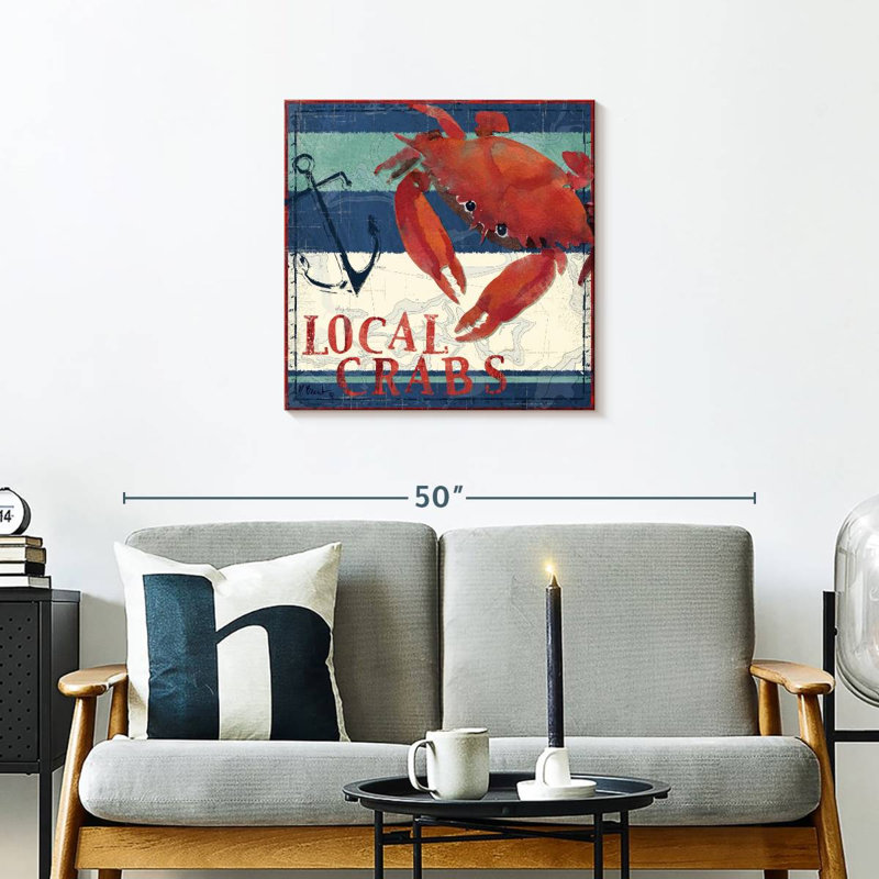 Brampt Deep Sea Crab, 24" H x 24" W