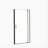 Left And Right Opening Universal Pivot Shower Door