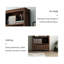 Petite bibliothèque de rangement American-Style Simple