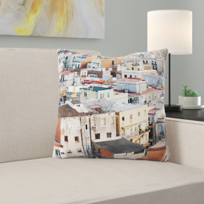 Microsuede Throw Pillow