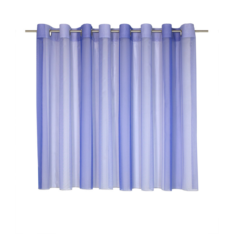 Krausgrill Semi Sheer Curtain Single Panel, 450 W x 245 D cm