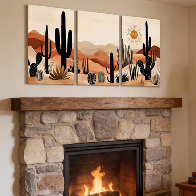 3 Piece Wrapped Canvas Print