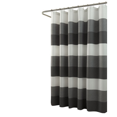 Topawa Striped Shower Curtain