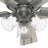 52" Crestfield 5 - Blade Modern Farmhouse Indoor Ceiling Fan with Light and Pull Chains-56432654