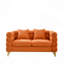 Canapé modulaire surdimensionné de 60 po à 2 places, canapé modulaire à assise profonde en tissu Comfort
